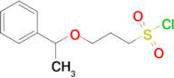 3-(1-Phenylethoxy)propane-1-sulfonyl chloride