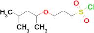 3-((4-Methylpentan-2-yl)oxy)propane-1-sulfonyl chloride