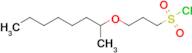 3-(Octan-2-yloxy)propane-1-sulfonyl chloride