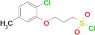 3-(2-Chloro-5-methylphenoxy)propane-1-sulfonyl chloride