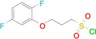 3-(2,5-Difluorophenoxy)propane-1-sulfonyl chloride