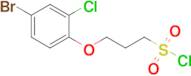 3-(4-Bromo-2-chlorophenoxy)propane-1-sulfonyl chloride