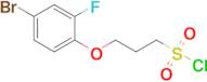 3-(4-Bromo-2-fluorophenoxy)propane-1-sulfonyl chloride