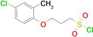 3-(4-Chloro-2-methylphenoxy)propane-1-sulfonyl chloride