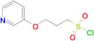 3-(Pyridin-3-yloxy)propane-1-sulfonyl chloride