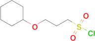 3-(Cyclohexyloxy)propane-1-sulfonyl chloride