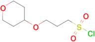 3-((Tetrahydro-2h-pyran-4-yl)oxy)propane-1-sulfonyl chloride