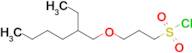 3-((2-Ethylhexyl)oxy)propane-1-sulfonyl chloride