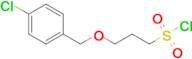 3-((4-Chlorobenzyl)oxy)propane-1-sulfonyl chloride