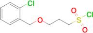 3-((2-Chlorobenzyl)oxy)propane-1-sulfonyl chloride