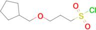 3-(Cyclopentylmethoxy)propane-1-sulfonyl chloride