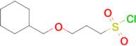 3-(Cyclohexylmethoxy)propane-1-sulfonyl chloride