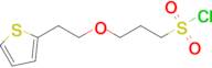 3-(2-(Thiophen-2-yl)ethoxy)propane-1-sulfonyl chloride