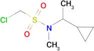 1-Chloro-n-(1-cyclopropylethyl)-n-methylmethanesulfonamide