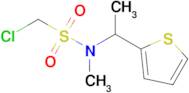 1-Chloro-n-methyl-n-(1-(thiophen-2-yl)ethyl)methanesulfonamide