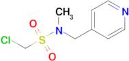 1-Chloro-n-methyl-n-(pyridin-4-ylmethyl)methanesulfonamide