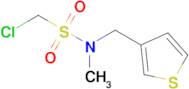 1-Chloro-n-methyl-n-(thiophen-3-ylmethyl)methanesulfonamide