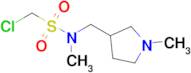 1-Chloro-n-methyl-n-((1-methylpyrrolidin-3-yl)methyl)methanesulfonamide