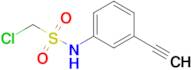 1-Chloro-n-(3-ethynylphenyl)methanesulfonamide