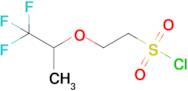 2-((1,1,1-Trifluoropropan-2-yl)oxy)ethane-1-sulfonyl chloride