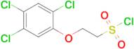 2-(2,4,5-Trichlorophenoxy)ethane-1-sulfonyl chloride