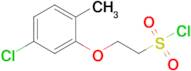 2-(5-Chloro-2-methylphenoxy)ethane-1-sulfonyl chloride