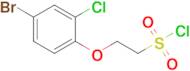 2-(4-Bromo-2-chlorophenoxy)ethane-1-sulfonyl chloride