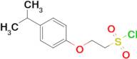 2-(4-Isopropylphenoxy)ethane-1-sulfonyl chloride