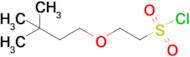 2-(3,3-Dimethylbutoxy)ethane-1-sulfonyl chloride