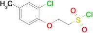 2-(2-Chloro-4-methylphenoxy)ethane-1-sulfonyl chloride