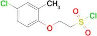 2-(4-Chloro-2-methylphenoxy)ethane-1-sulfonyl chloride