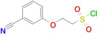 2-(3-Cyanophenoxy)ethane-1-sulfonyl chloride