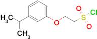 2-(3-Isopropylphenoxy)ethane-1-sulfonyl chloride