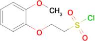 2-(2-Methoxyphenoxy)ethane-1-sulfonyl chloride