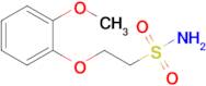 2-(2-Methoxyphenoxy)ethane-1-sulfonamide