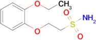 2-(2-Ethoxyphenoxy)ethane-1-sulfonamide