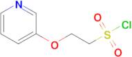 2-(Pyridin-3-yloxy)ethane-1-sulfonyl chloride