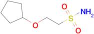 2-(Cyclopentyloxy)ethane-1-sulfonamide