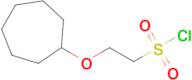 2-(Cycloheptyloxy)ethane-1-sulfonyl chloride