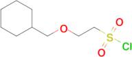 2-(Cyclohexylmethoxy)ethane-1-sulfonyl chloride