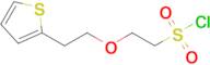 2-(2-(Thiophen-2-yl)ethoxy)ethane-1-sulfonyl chloride