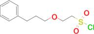 2-(3-Phenylpropoxy)ethane-1-sulfonyl chloride