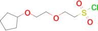 2-(2-(Cyclopentyloxy)ethoxy)ethane-1-sulfonyl chloride