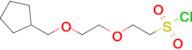 2-(2-(Cyclopentylmethoxy)ethoxy)ethane-1-sulfonyl chloride