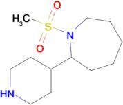 1-(Methylsulfonyl)-2-(piperidin-4-yl)azepane