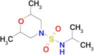 n-Isopropyl-2,6-dimethylmorpholine-4-sulfonamide