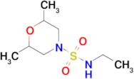 n-Ethyl-2,6-dimethylmorpholine-4-sulfonamide
