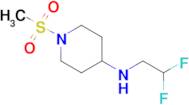 n-(2,2-Difluoroethyl)-1-(methylsulfonyl)piperidin-4-amine