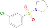 1-((3-Chlorophenyl)sulfonyl)pyrrolidine