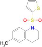 6-Methyl-1-(thiophen-2-ylsulfonyl)-1,2,3,4-tetrahydroquinoline